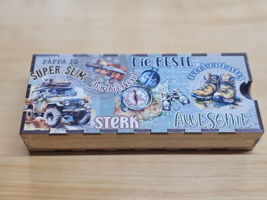 Chocolate/trinket gift box - Pappa is die beste