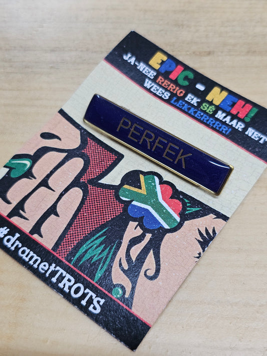 Perfek Balkie (school pin)