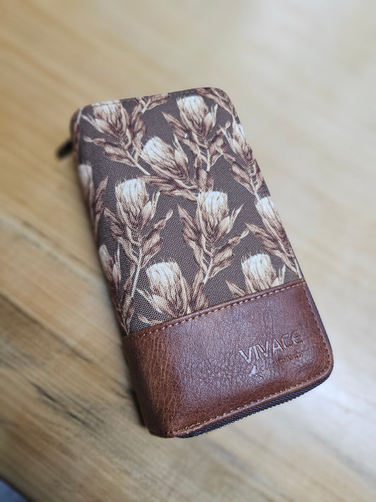 wallet Tan protea