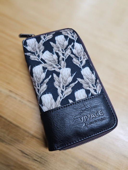 wallet Black protea