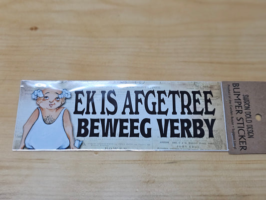 Bumper sticker