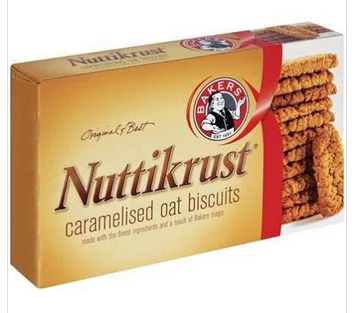 Bakers Nuttikrust 200g
