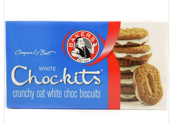 Bakers Choc Kits White chocolate
