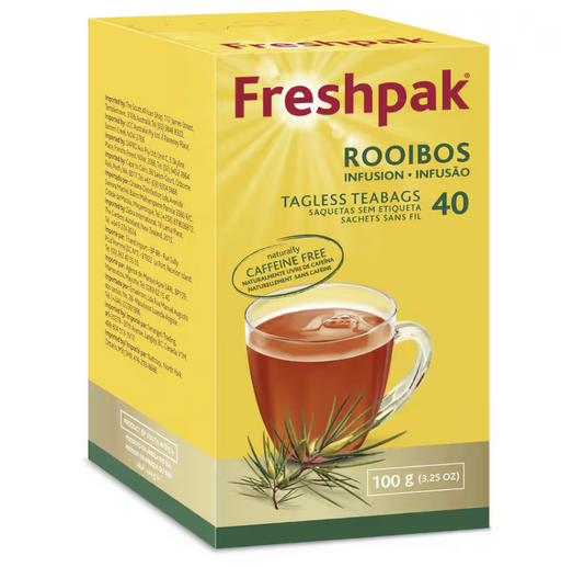 Freshpak Rooibos Tagless Tea Bags 40 Pack