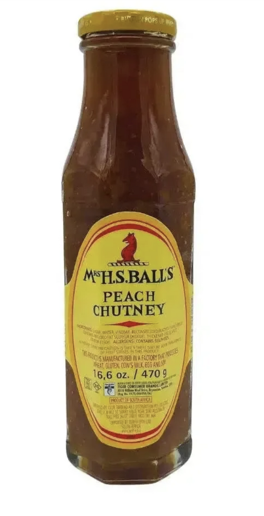 Mrs. Balls Peach Chutney, 470g
