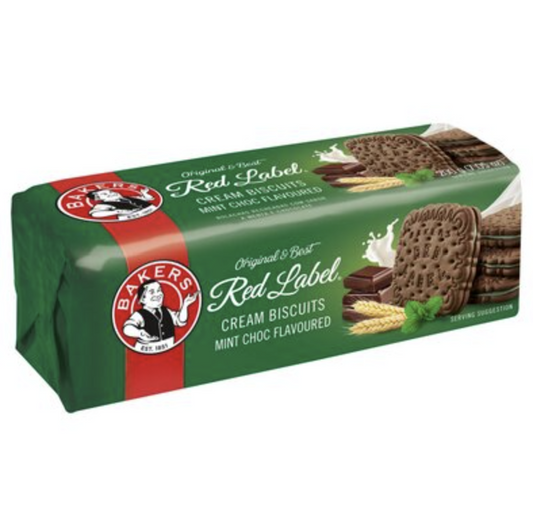 Bakers Red Label Mint Creams, 200g