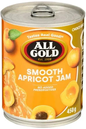 All gold smooth Apricot Jam, 450g