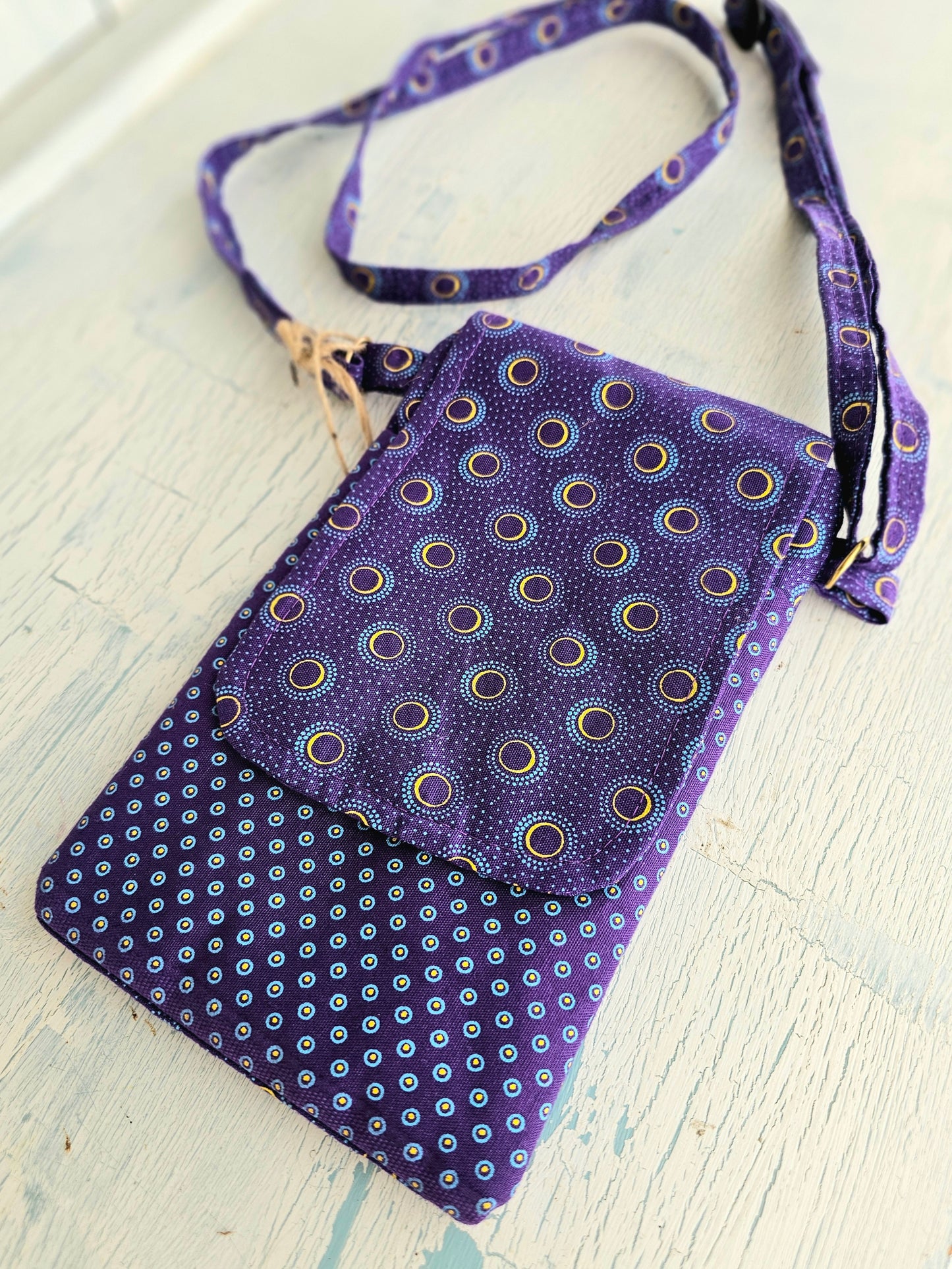 shweshwe sling bag - multiple options