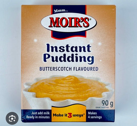 Moirs Butterscotch instant pudding