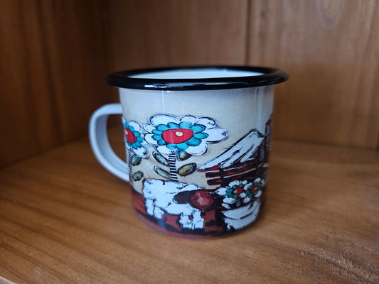 Blik bekers - Camping mugs, Engel
