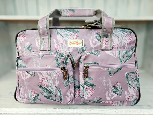 overnight bag - Protea purple