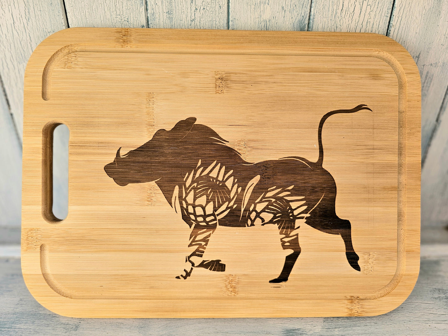 Bamboo cutting board - vlakvark