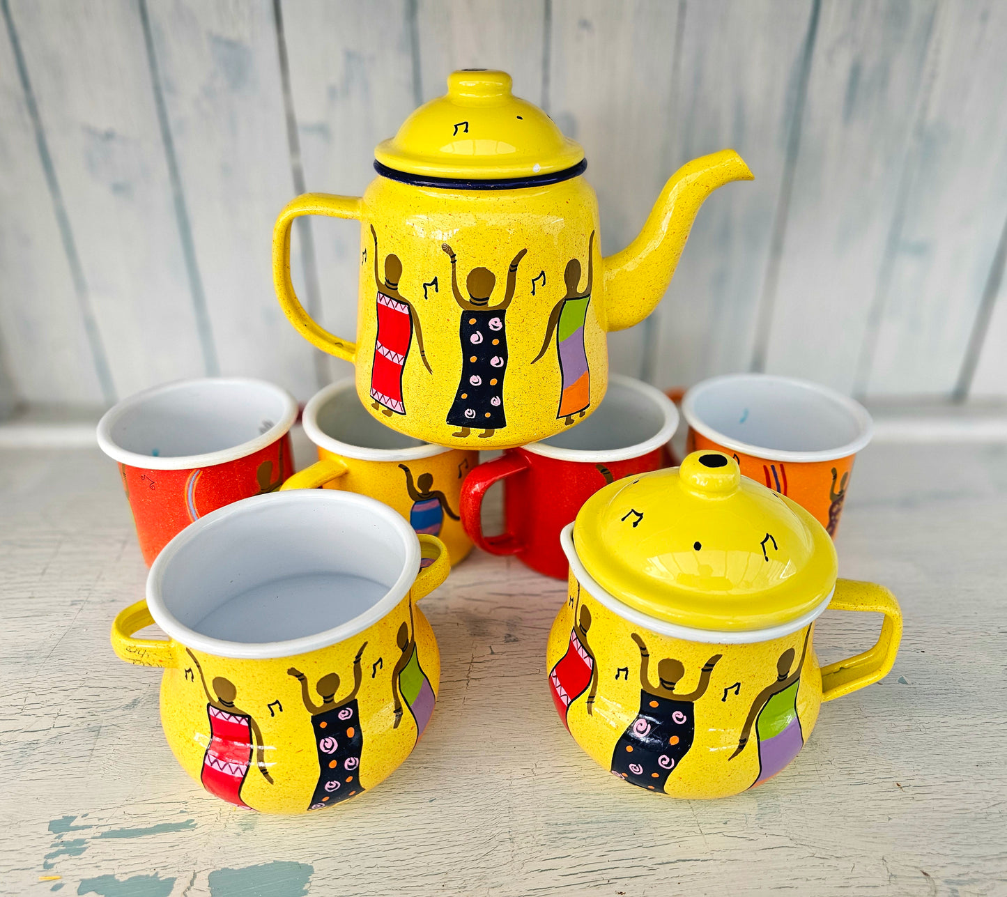 Camping Set - Dancing ladies