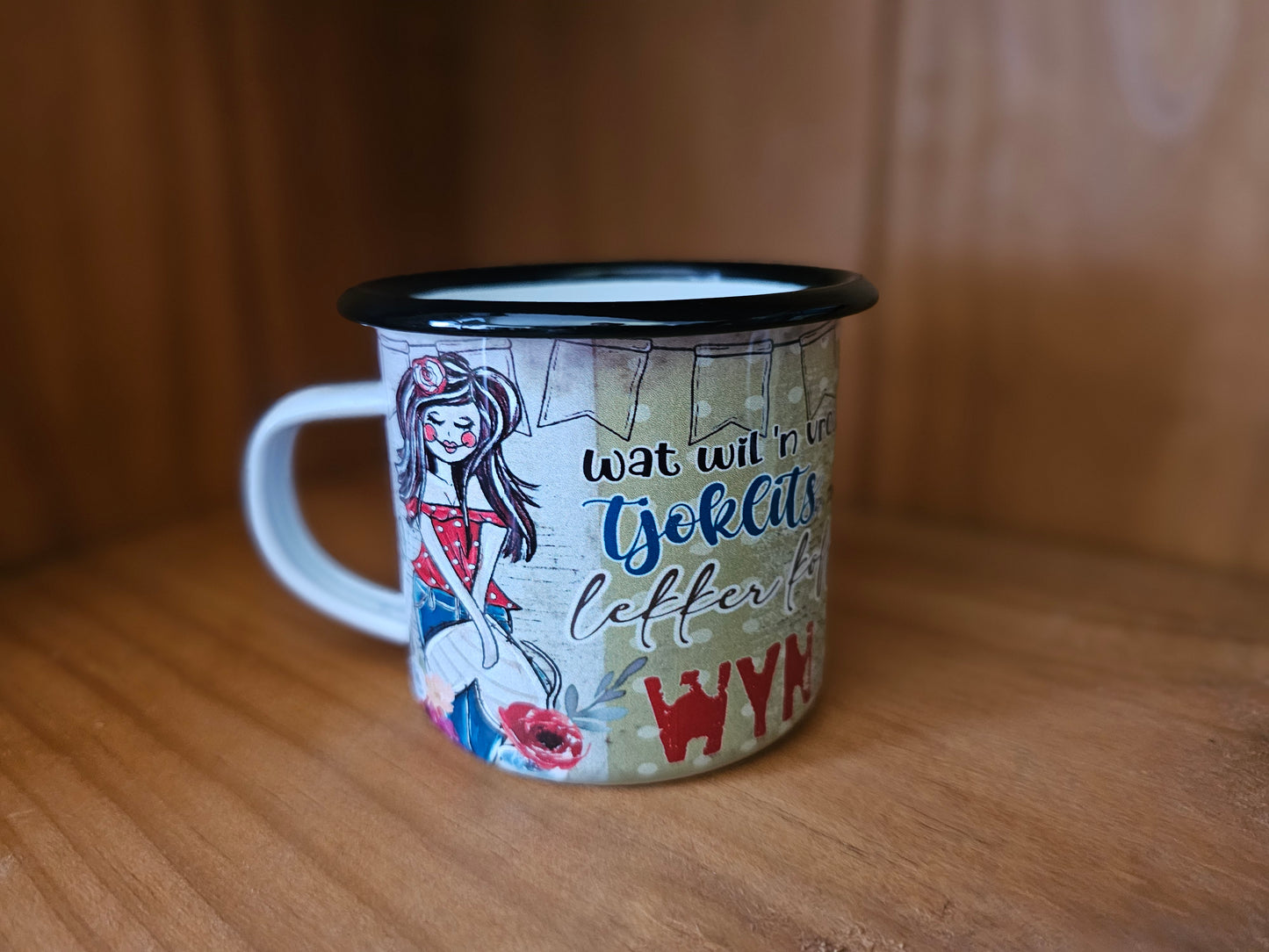 Blik bekers - Camping mugs, tjoklits