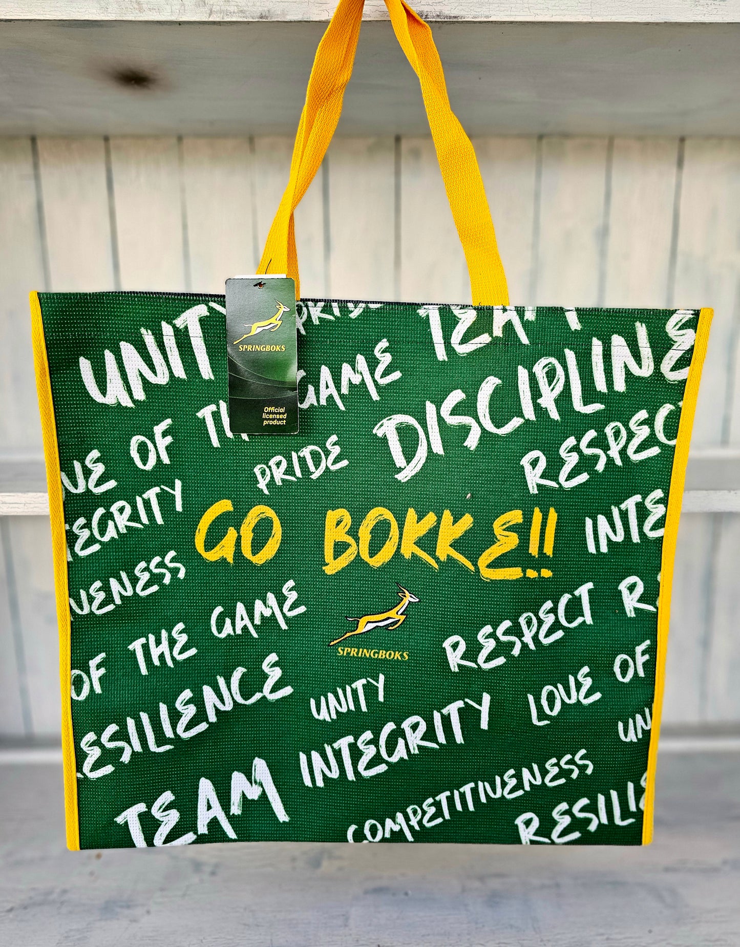 SA Rugby shopping bags