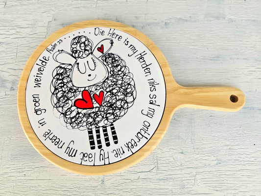 potstaander in houtraam - multiple options