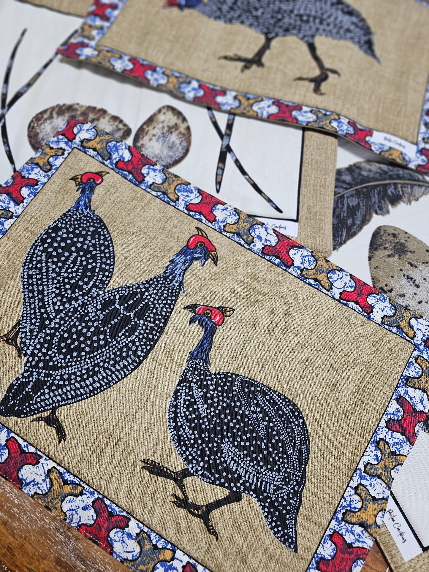 Handmade placemats set of 4 Tarentaal