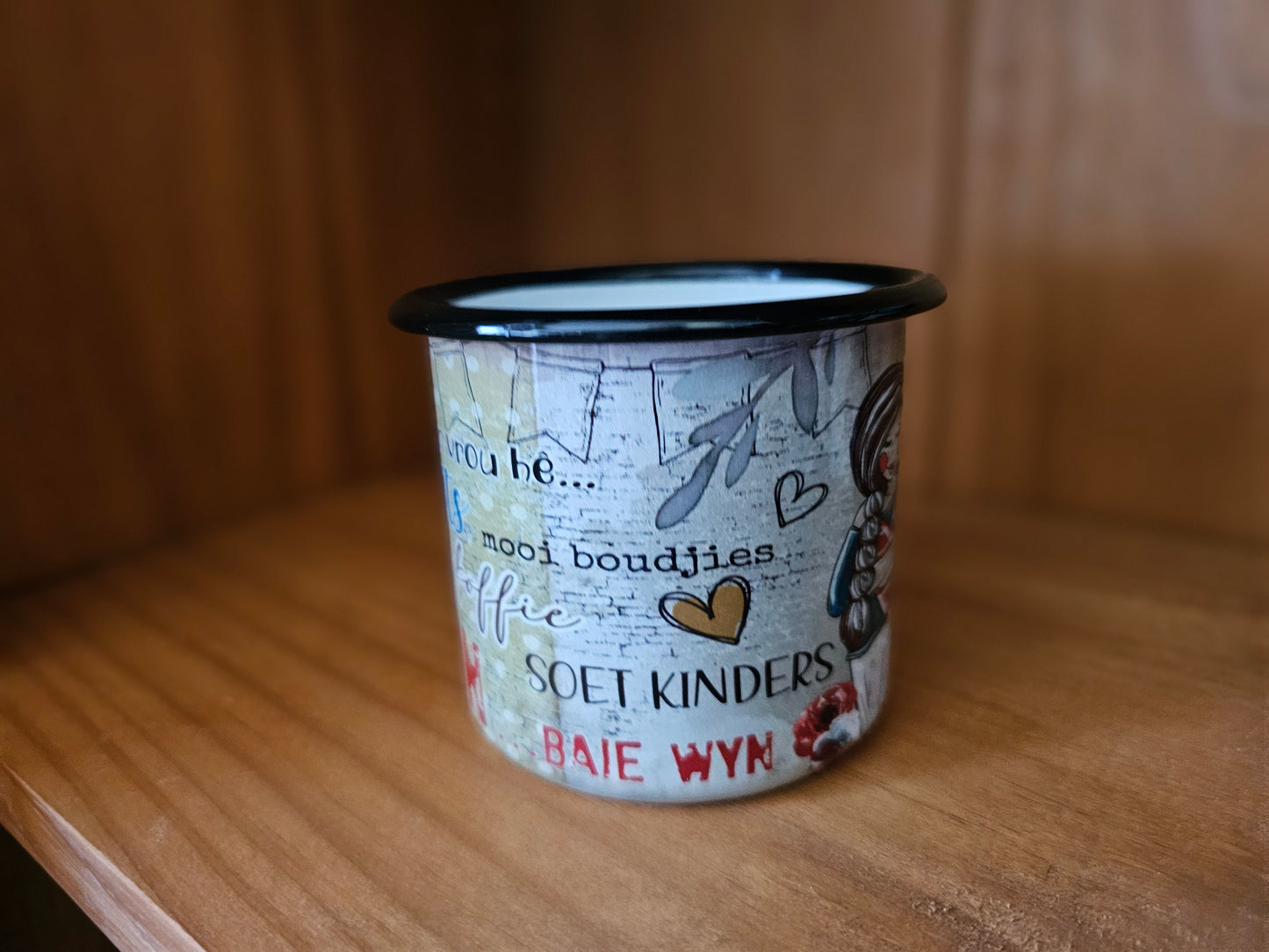 Blik bekers - Camping mugs, tjoklits