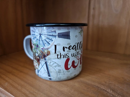 Blik bekers - Camping mugs, wine