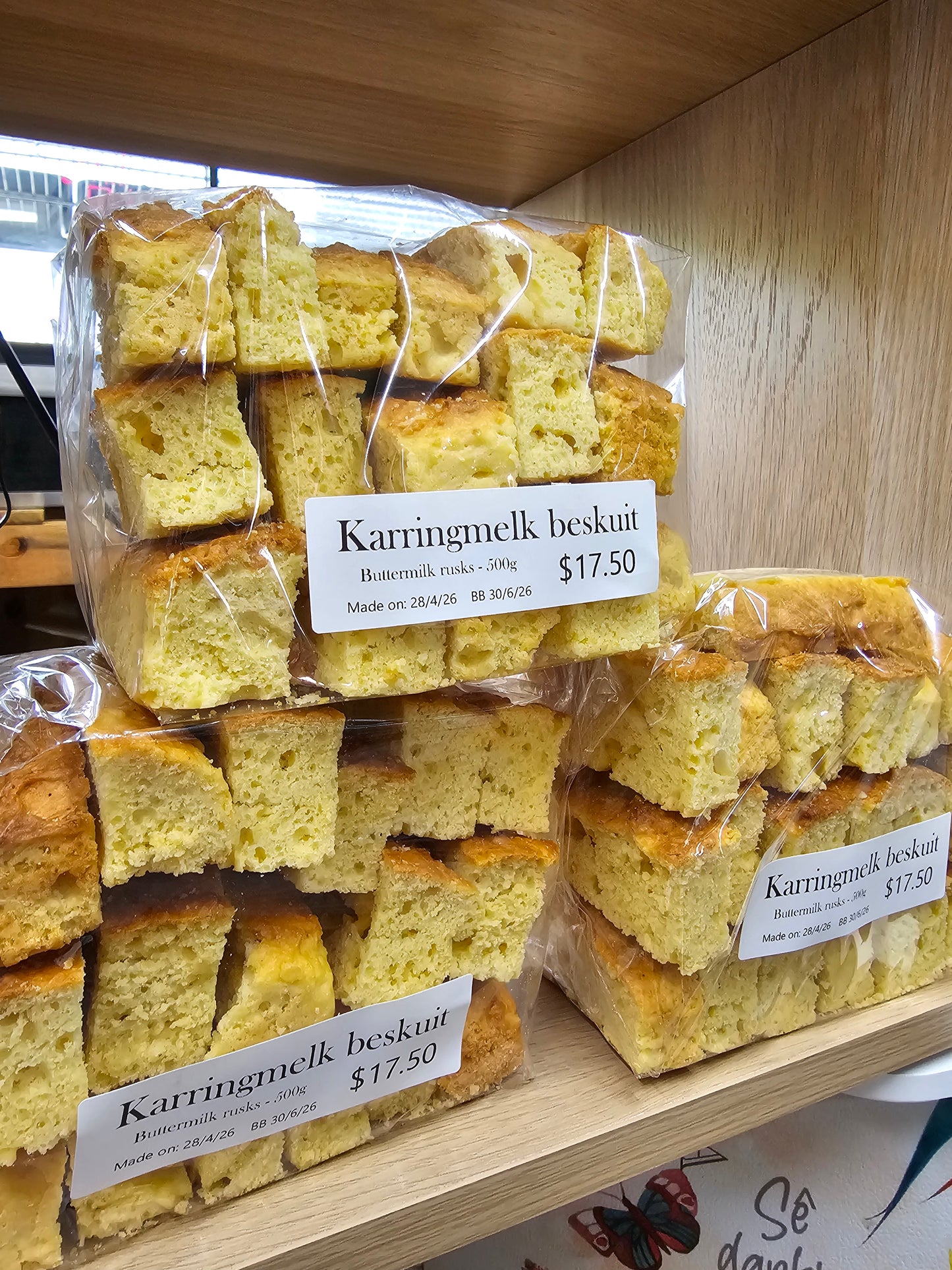 Karringmelk beskuit - Buttermilk rusks