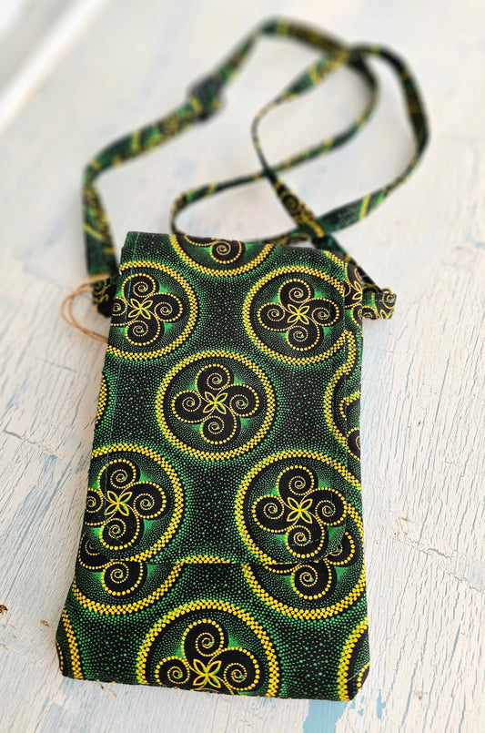 shweshwe sling bag - multiple options