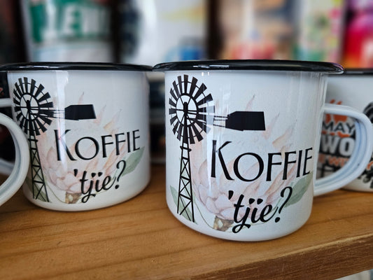 Blik bekers - Camping mugs koffietjie?