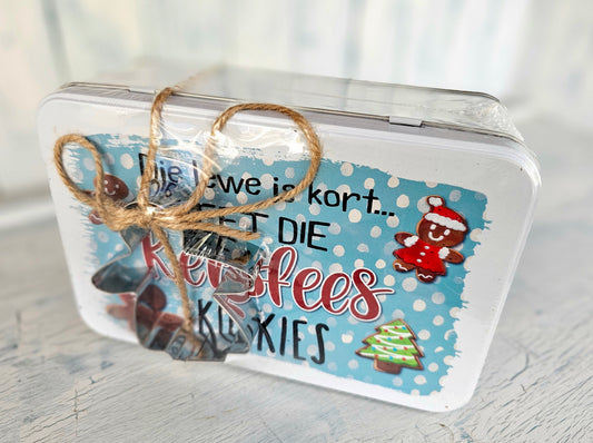Blik -  Eet die Kersfees koekies