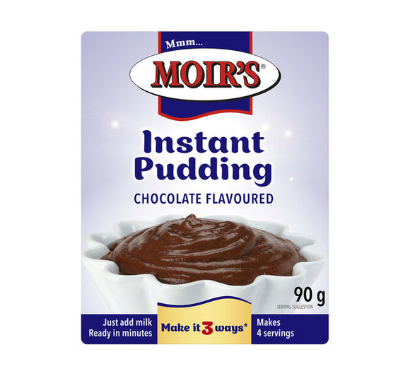 Moirs chocolate instant pudding