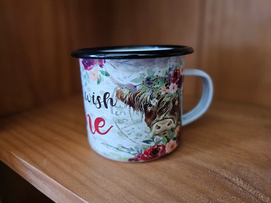 Blik bekers - Camping mugs, wine