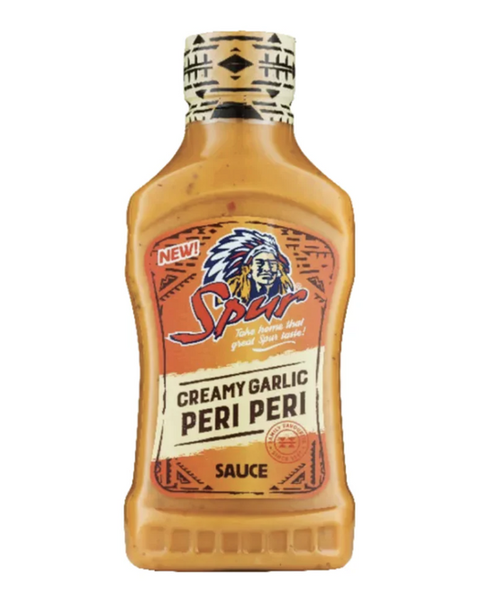 Spur Creamy Garlic Peri Peri Sauce, 400ml